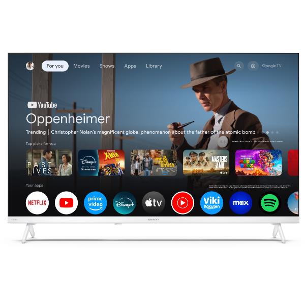 32 HF HD Google TV Bianco