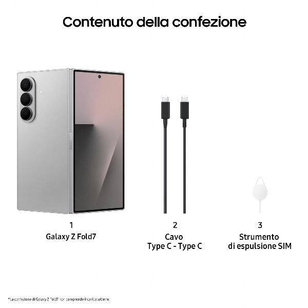 GALAXY Z FOLD7 12+512GB SILVER SHADOW