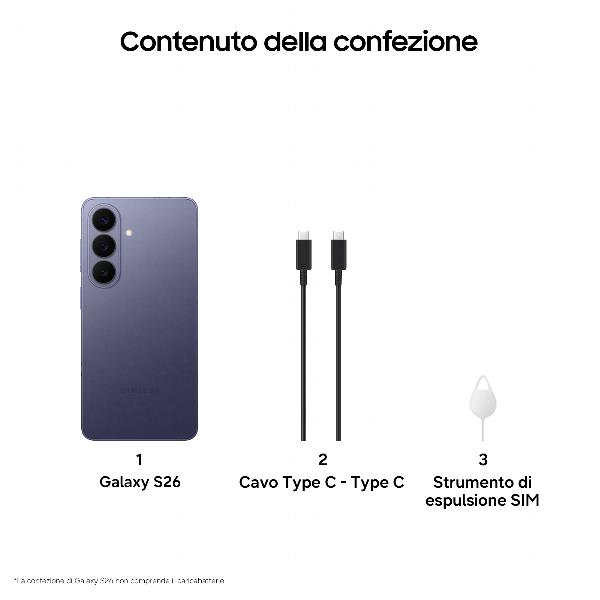 GALAXY S26 12+512GB Cobalt Violet