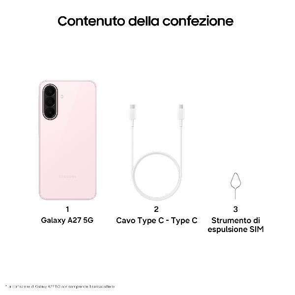 GALAXY A27 8+256GB LIGHT PINK