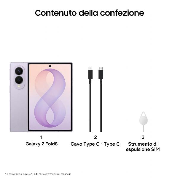 GALAXY Z FOLD8 12+256GB LAVENDER