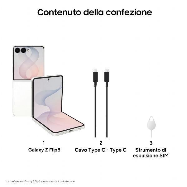 GALAXY Z FLIP8 12+512GB CREAM