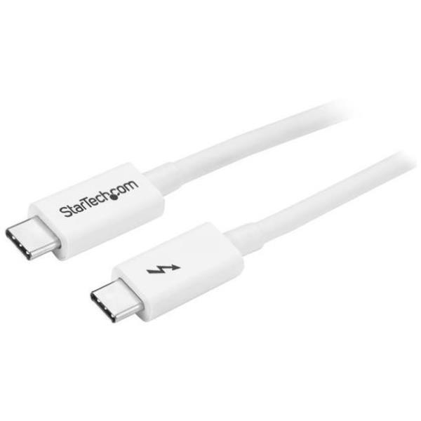 Cavo Thunderbolt 3 – Bianco da 1m
