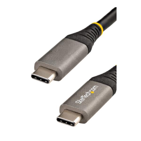 Cavo USB tipo C da 50cm – Cavo da USB-C a USB- C certificato USB-IF 5Gbps – Cavo USB 3.2 Gen 2 Type-C – 100W (5A) Power Delivery – Supporta DP Alt Mode – Cavo dati e di ricarica