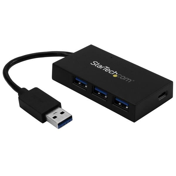 Hub USB a 4 Porte con USB-C