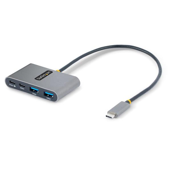 Adattatore USB C a 2x USB-A + 2x USB-C – USB 3.0 5Gbps