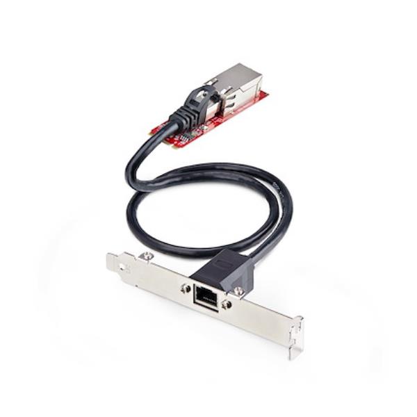 Scheda di Rete M.2 2280 2.5GbE a 1 porta, velocità multi-Gigabit (2.5G/1G/100M/10M), NIC NBASE-T (802.3bz), M.2 B+M Key, Interfaccia Ethernet PCIe per PC SFF/Desktop