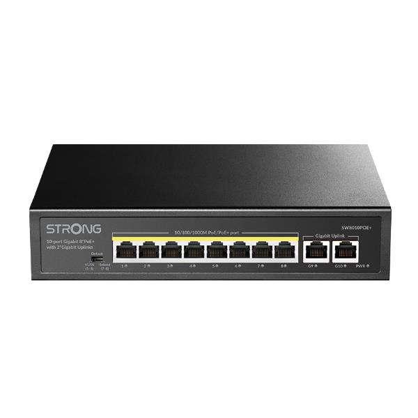 Switch 8 Porte Gibabit POE+