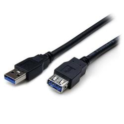 Cavo prolunga USB 3.0 Tipo A da 2m Nero