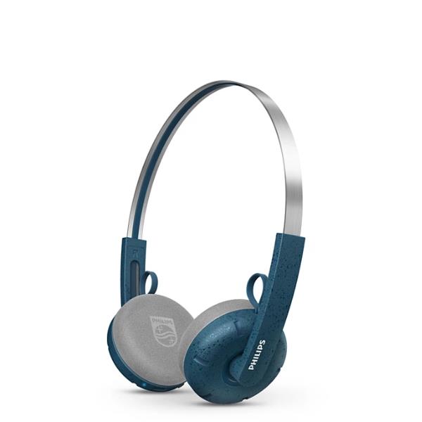 CUFFIE ON EAR WIRELESS VERDE/AZZURRO THE RINGO