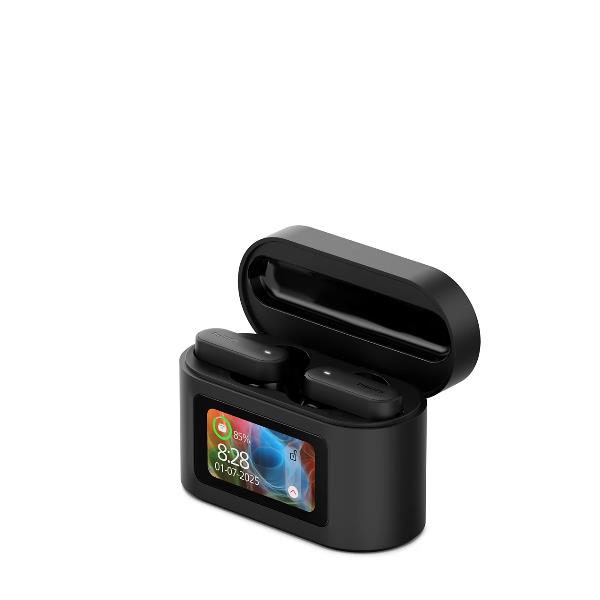 AURICOLARI TRUE WIRELESS (NERO) CUSTODIA RICARICA SMART – SERIE 6000