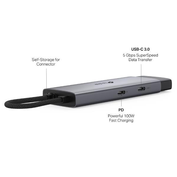 USB TYPE-C 5-PORT HUB