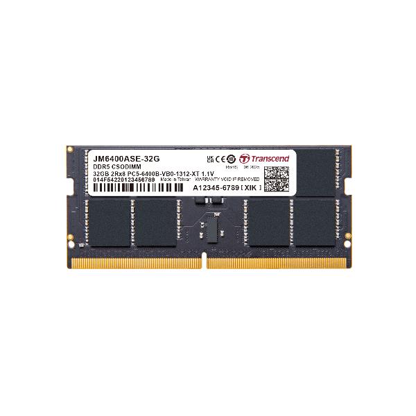 DRAM DDR5 CSODIMM 6400MHz da 32GB, 2Rx8 2Gx8 CL52 1.1V
