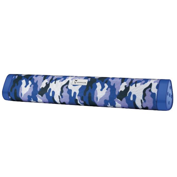 TECHMADE SOUNDBAR SENZA FILI – CAMOUFLAGE BLU