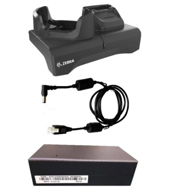 TC53/TC58 1-SLOT AND SPARE BATTERY CHARGING CRADLE