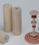Pacchetto di materiali per segatura e tornitura del legno – dettaglio 3