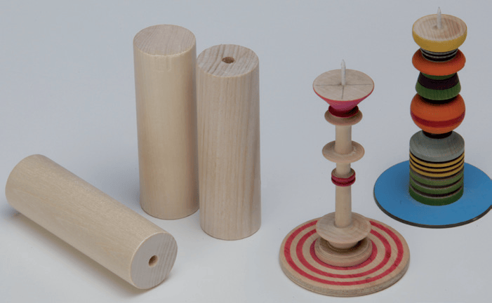 Pacchetto di materiali per segatura e tornitura del legno – dettaglio 3