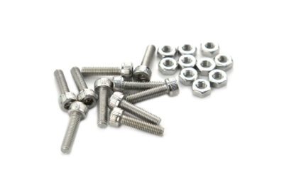 10 set di viti M3x12 a testa esagonale a basso profilo - FIT0280