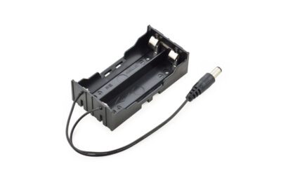 2 portabatterie 18650 con jack di alimentazione DC2.1 - FIT0538