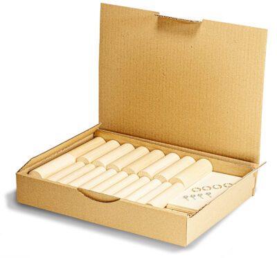 Pacchetto di materiali per segatura e tornitura del legno