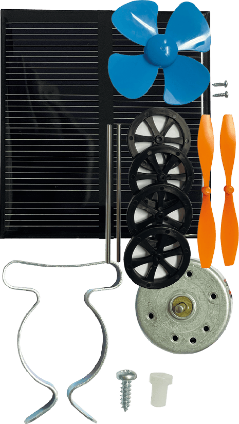Set di modelli solari in legno – dettaglio 3