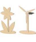 Set di modelli solari in legno – dettaglio 2