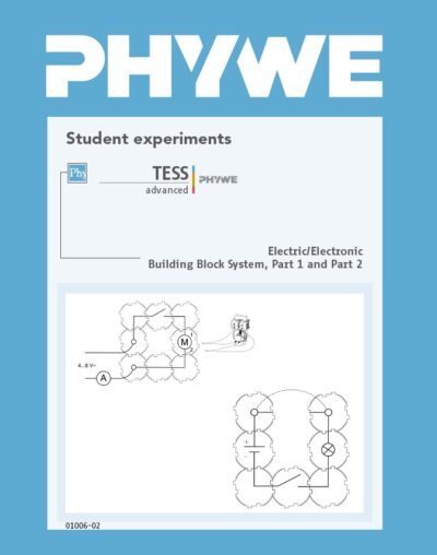 TESS Physics Electric/Electronic Building Block System 1 e 2, manuale degli esperimenti
