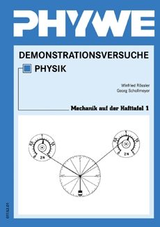 Manuale per gli insegnanti degli esperimenti di meccanica alla lavagna 1, DEMO fisica avanzata (MT1) (in tedesco)