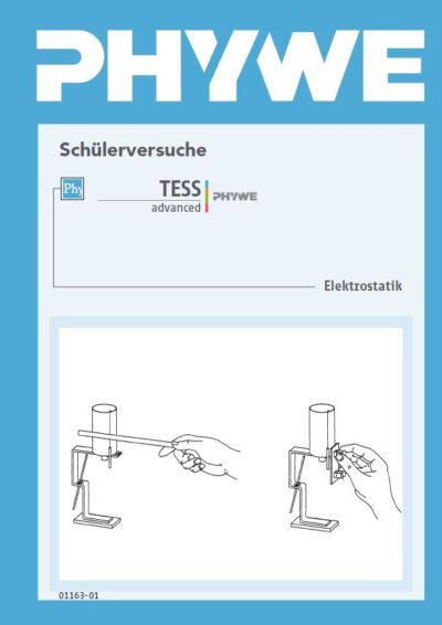Manuale per gli esperimenti degli studenti in elettrostatica, fisica avanzata TESS (in tedesco)