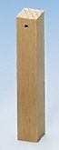 Colonna in legno