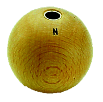 Modello globo terrestre f.magnete 8x60mm