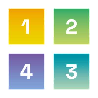 SMARTfloor Puzzle set di 4 tappetini per tastiera
