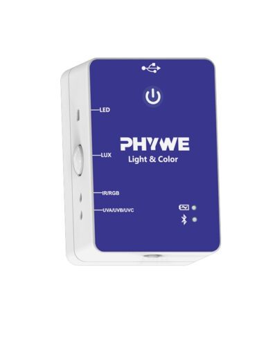 Cobra SMARTsense Light & Color - Sensore di luce e colore per luce visibile e UV 0 ... 200 kLx / 400 W/m² / 1000 (Bluetooth + USB)