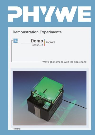 Demo Manuale di fisica avanzata PHYWE Ripple Tank