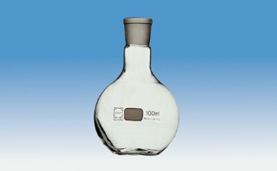 Pallone a fondo piatto, 100 ml, IGJ 19/26