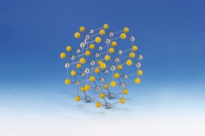Sfalerite modello a reticolo cristallino