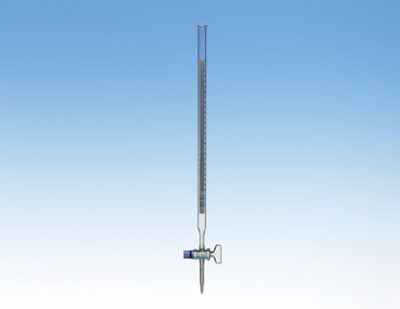 Burette con rubinetto diritto, varie dimensioni