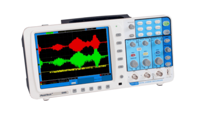100 MHz / 2 CH ~ 1 GS/s ~ Oscilloscopio a memoria digitale con USB e LAN