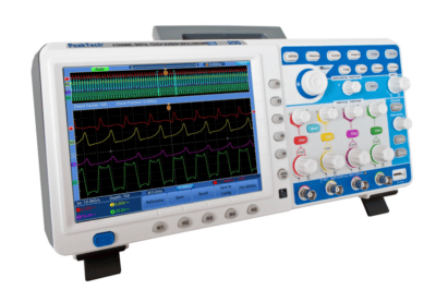 100 MHz / 4 CH ~ 1 GS/s ~ Oscilloscopio touchscreen con USB e LAN