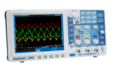 125 MHz/2 CH ~ 500 MSa/s ~ Oscilloscopio a memoria digitale con USB e LAN