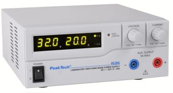 Alimentatore in modalità switching da laboratorio 1 - 32 V CC / 0 - 20 A