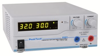 Alimentatore switching da laboratorio DC 1 - 32 V / 0 - 30 A con USB