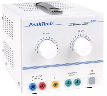 Alimentatore da laboratorio CA/CC 1 - 15 V/10 A
