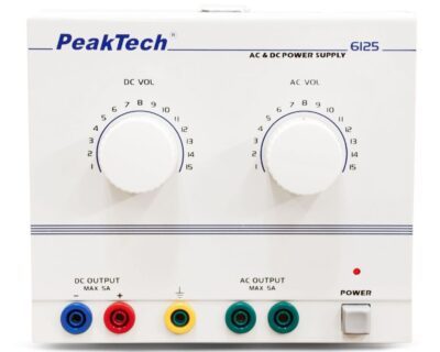 Alimentatore da laboratorio CA/CC 1 - 15 V/5 A