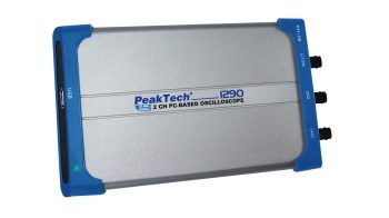 25 MHz / 2 CH ~ 100 MS/s ~ Oscilloscopio per PC con interfaccia USB isolata