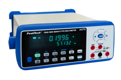 Multimetro da banco ~ 63.000 conteggi ~ con Datalogger, RS-232, LAN, Bluetooth e USB