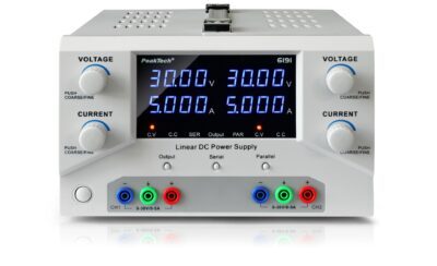 Alimentatore digitale da laboratorio 2 x 0 - 30 V/0 - 5 A CC