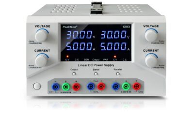 Alimentatore digitale da laboratorio 2 x 0 - 30 V / 0 - 5 A CC e USB