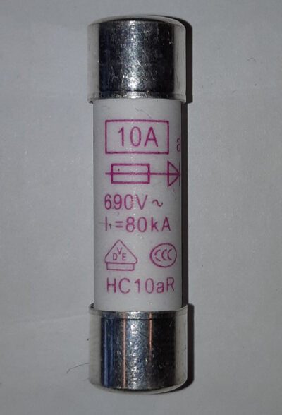 Fusibile di sovraccarico ADM 3 (1 pezzo), FF 10A, 500V, aR