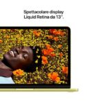 MacBook Neo 13": Chip Apple A18 Pro con CPU 6-core e GPU 5-core, 8GB, 256GB SSD - Giallo agrume